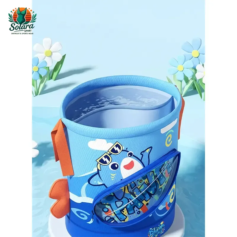 کوله پشتی استخری کودکانه طرح دلفین آبی 4