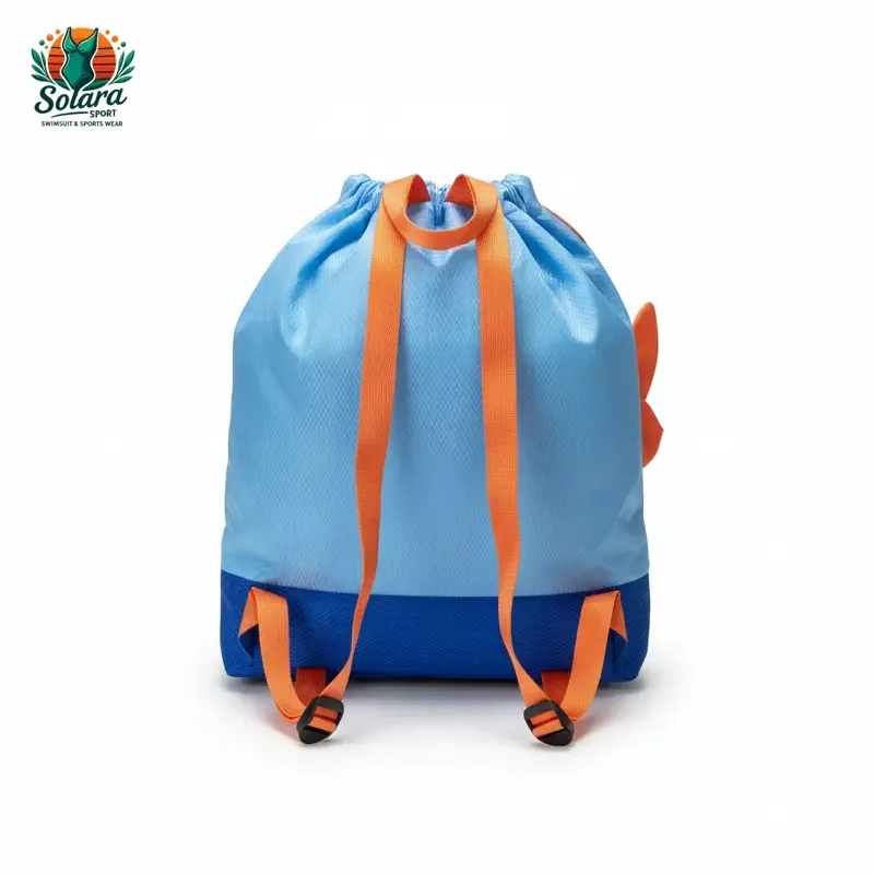 کوله پشتی استخری کودکانه طرح دلفین آبی 5