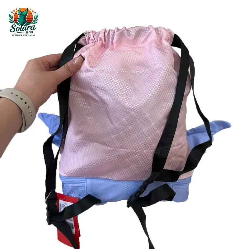 کوله پشتی استخری کودکانه طرح خرگوش صورتی 4