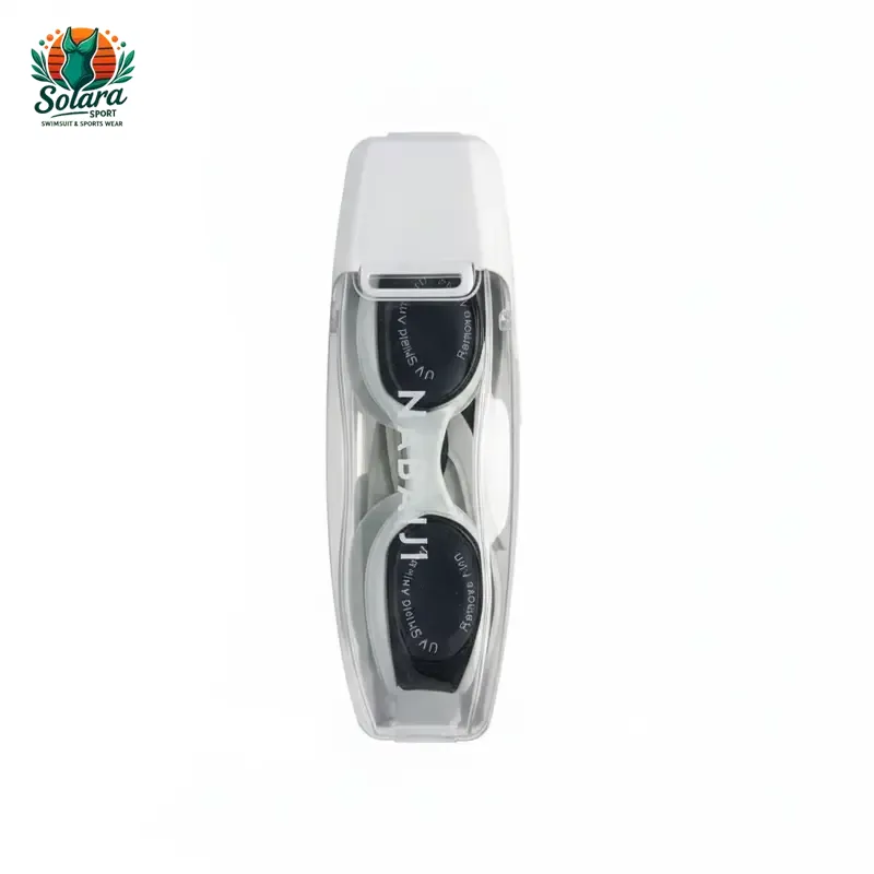 عینک شنا اورجینال برند NABAIJI مدل G01 رنگ سفید