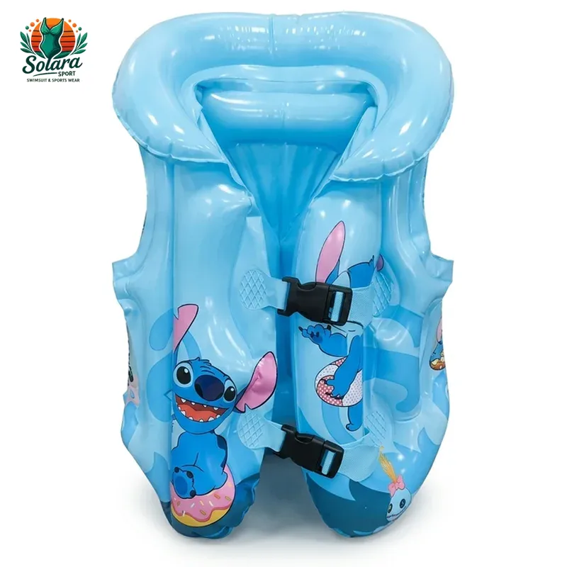 تصویرجلیقه شنای بادی کودکانه طرح استیچ مدل C-763