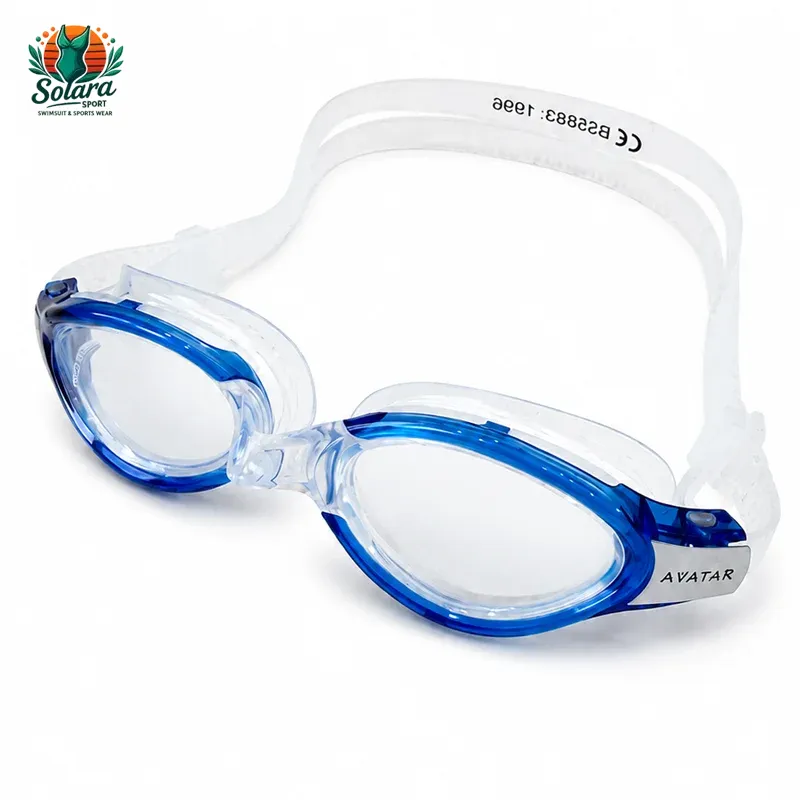 عینک شنا اورجینال برند AQUAPro مدل AVATAR رنگ آبی